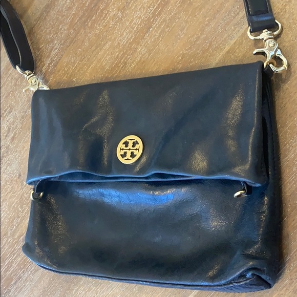 Tory Burch soft black leather convertible purse - Picture 7 of 15